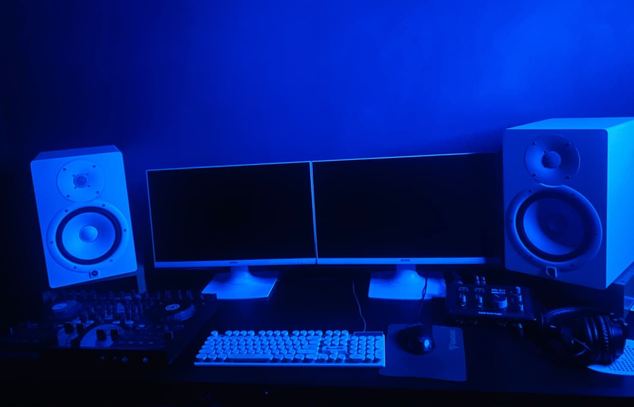 Mastering session at Bloodline studio